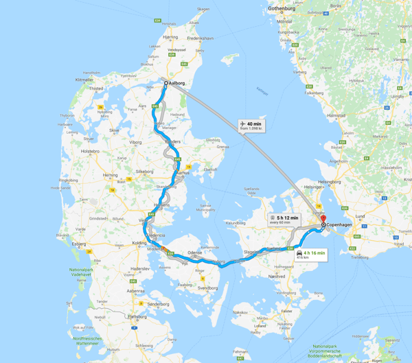 Denmark navigation